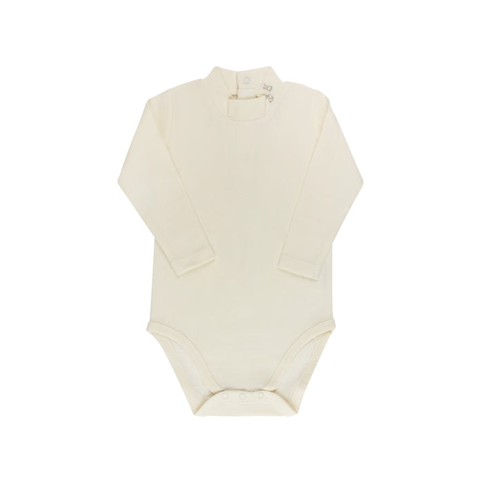 Baby Boy Bodysuit – Taupe – Fair Isle