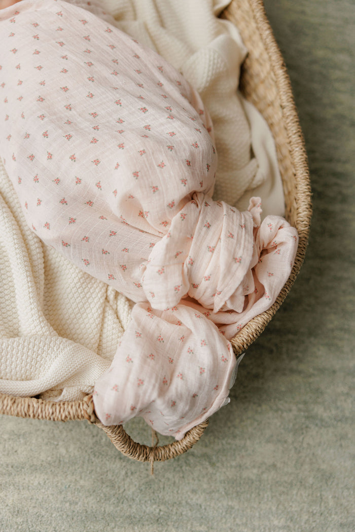 Baby Girl Layette Set – Pink – Rosebud