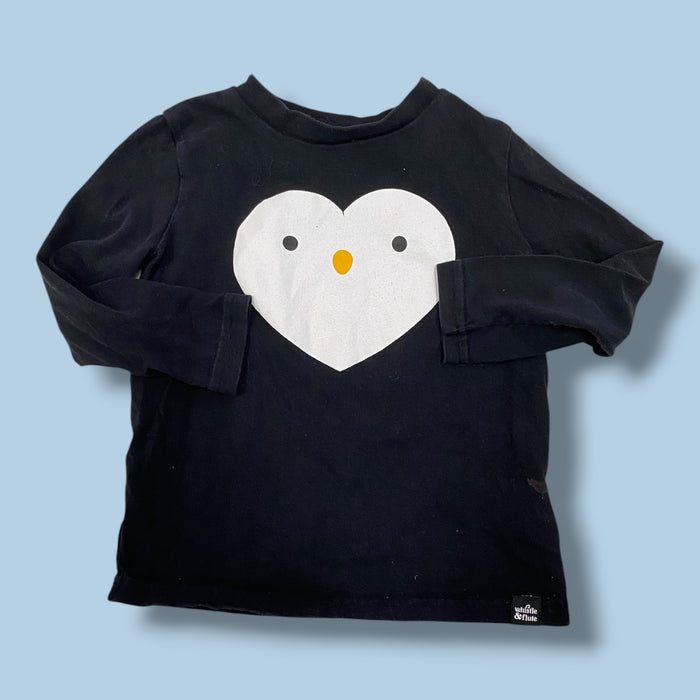 black Whistle&Flute Long sleeve, 3-4Y