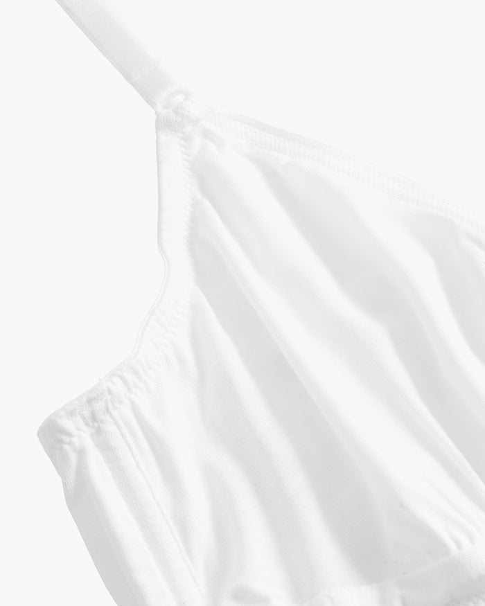 White Bralette - Talco Bralette