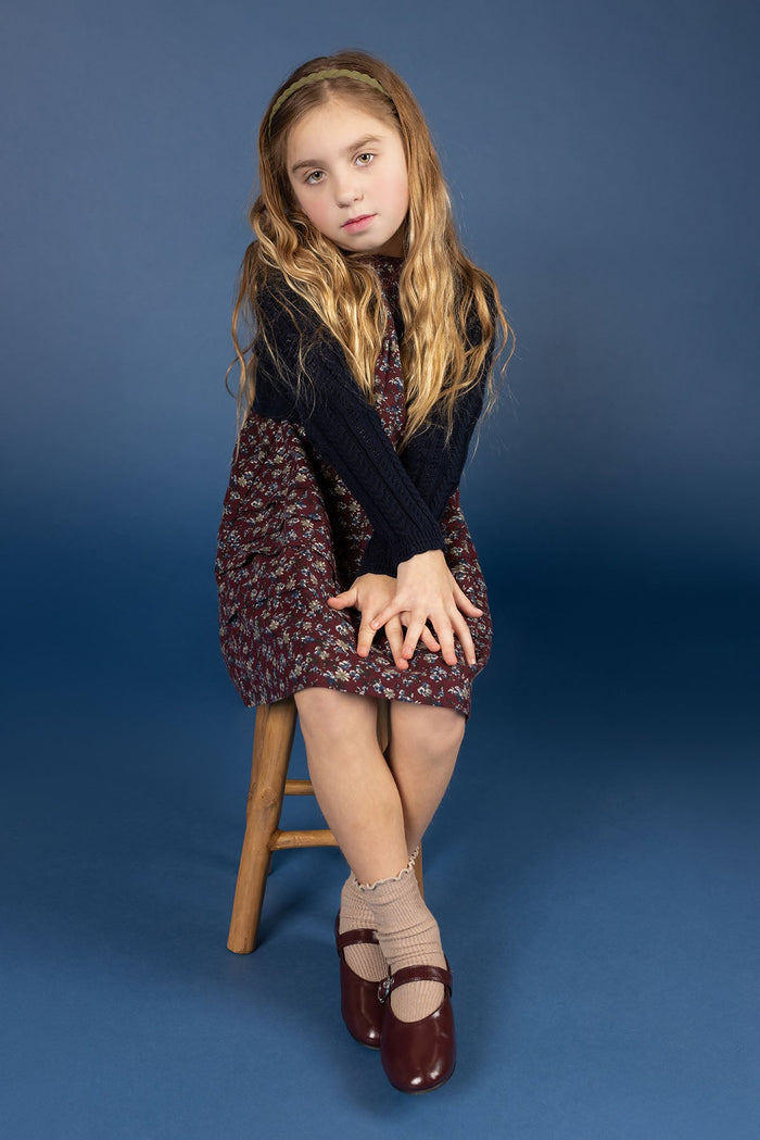 Cable Pointelle Collection - Cardigan