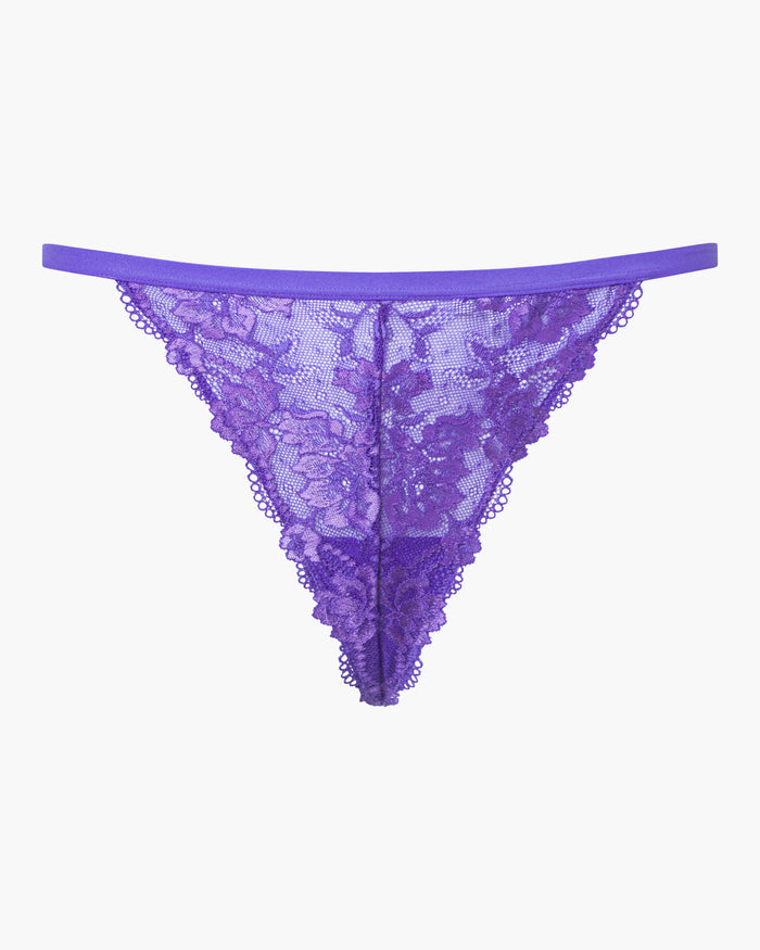Purple Set - Savona Chemise & G-String Set