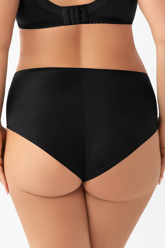 Culotte Gorsenia Lingerie noir 216150 - vue produit 3 Secretelles