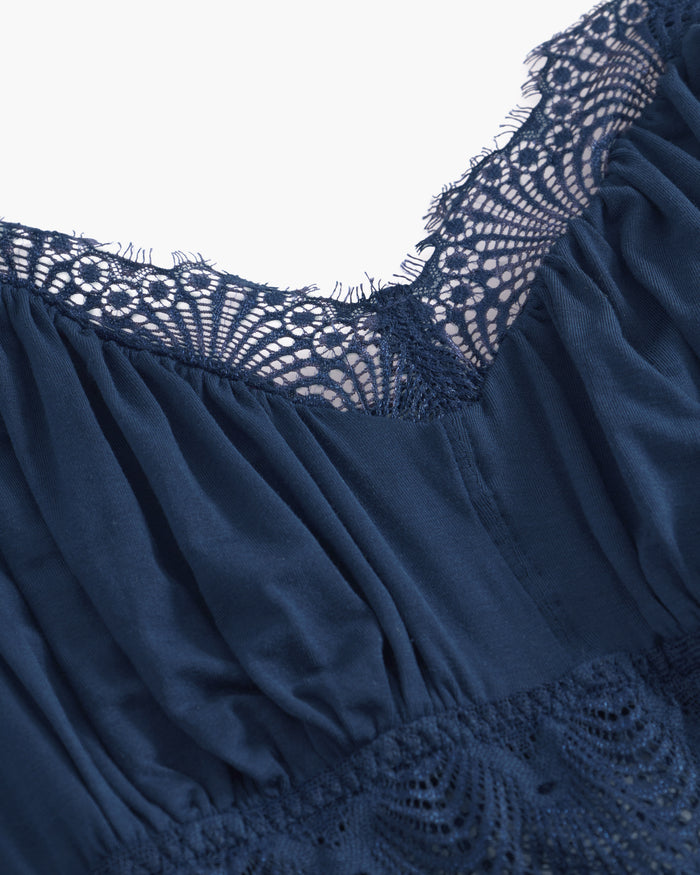 Blue Chemise - Allure Sleep Curvy Chemise