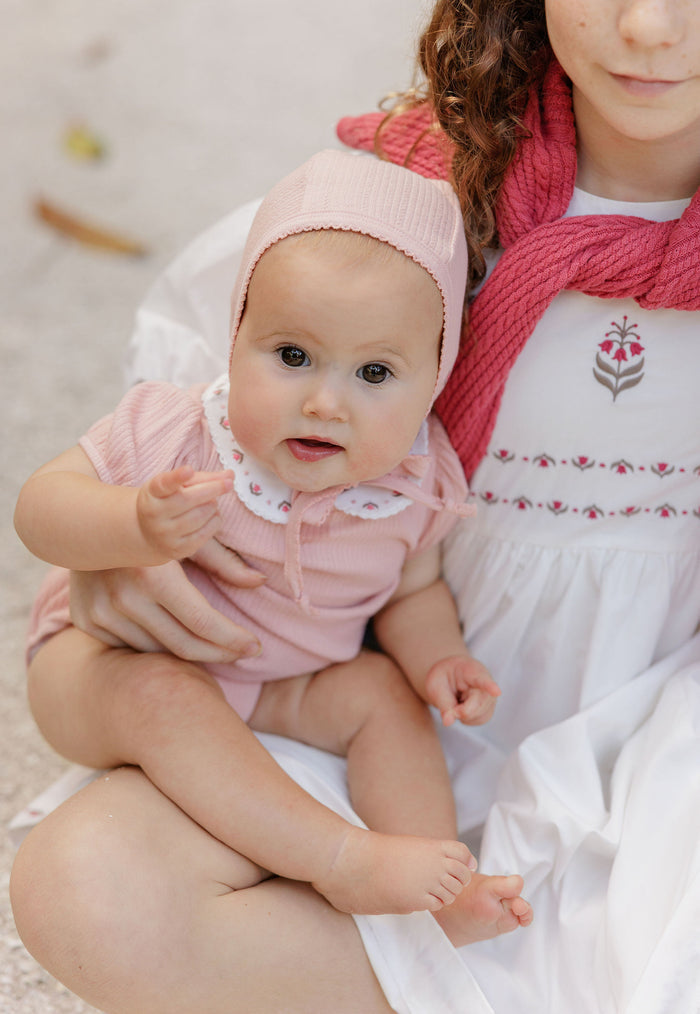 Girls Romper – Pink – Keepsake Collection