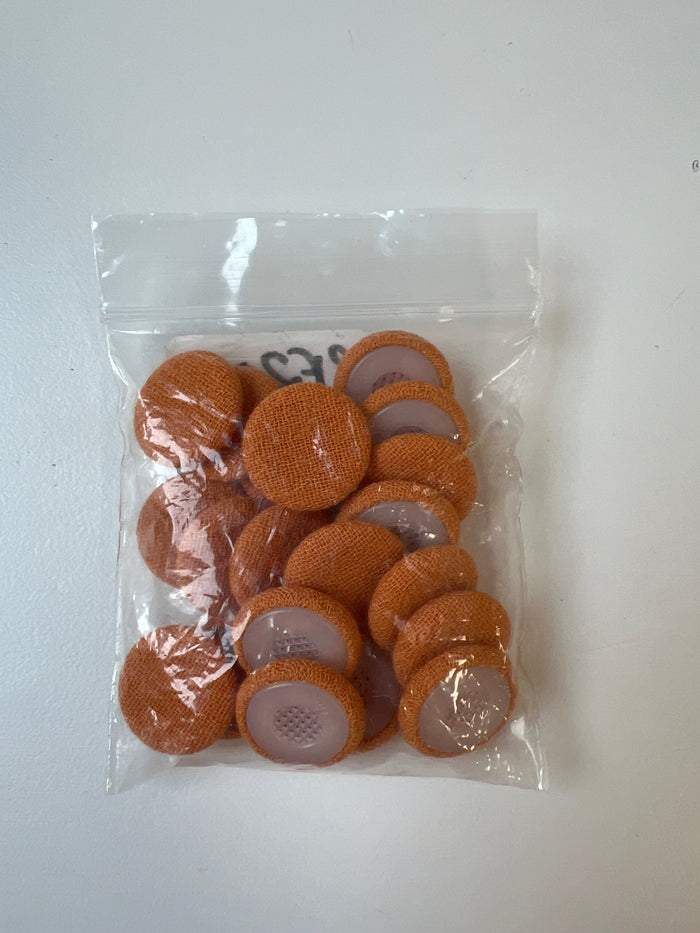 Mango Fabric Covered Buttons 20mm x20