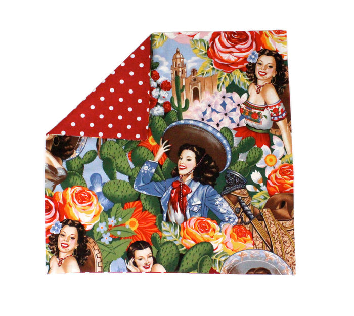 Mexican Senoritas Pillow Cover Pillow Case 18 x 18 #P241