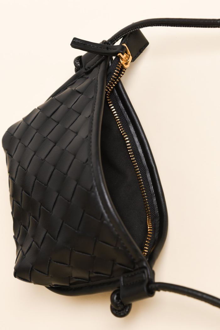 Perez Black Crossbody Bag