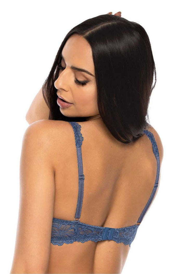 Soutien-gorge Mat bleu 204195 - vue produit 3 Secretelles