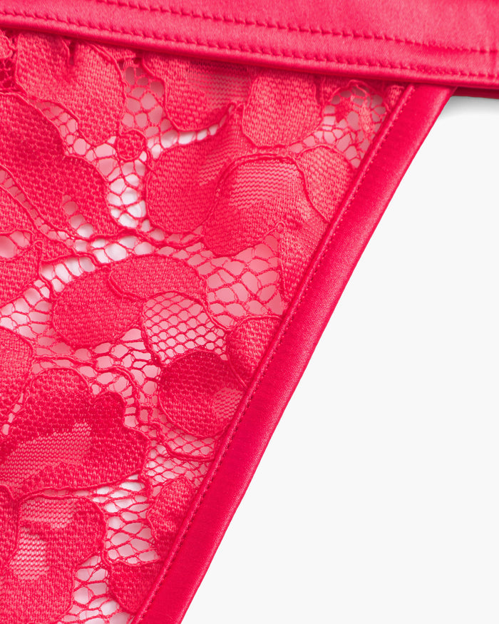 Pink Bikini - Magnolia String Bikini