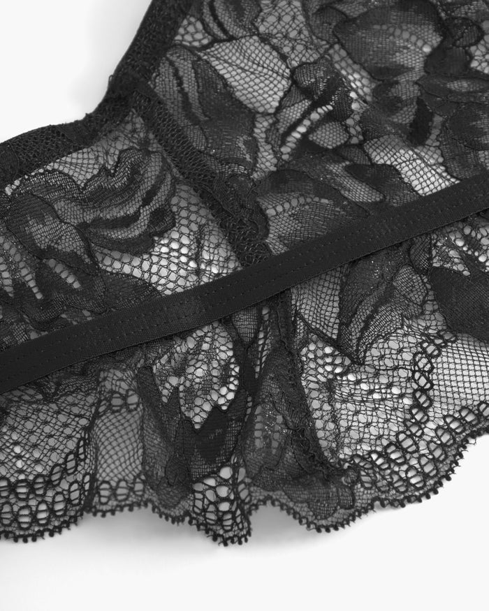 Black Bralette - Paradiso Triangle Bralette