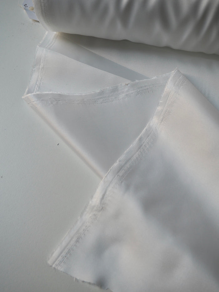 White Satin Lining