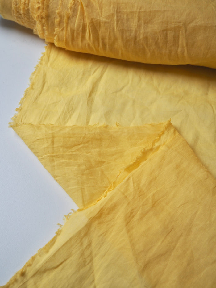 Yellow Cotton Voile