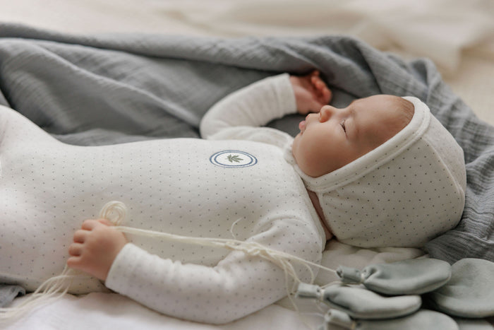 3 Pack Muslin Swaddles – Blue - Gingham Bear Collection