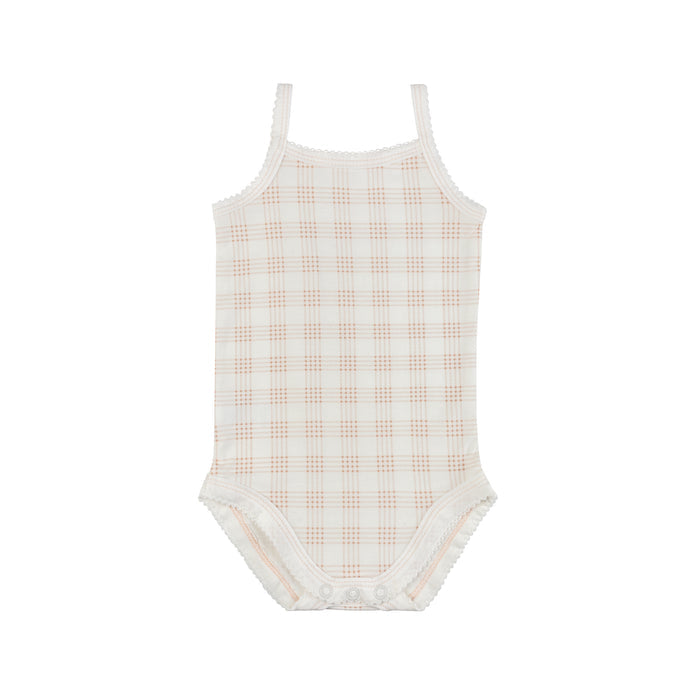 3 Pack Undershirts – Pink - Floral Plaid Collection