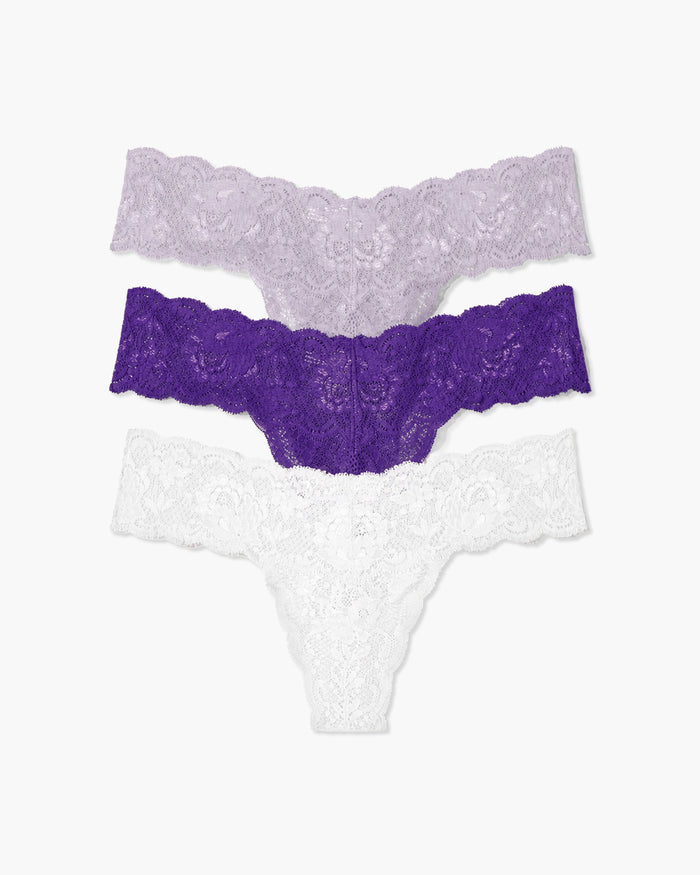 Multi Tanga - Never Say Never 3Er-Pack Lr Tanga