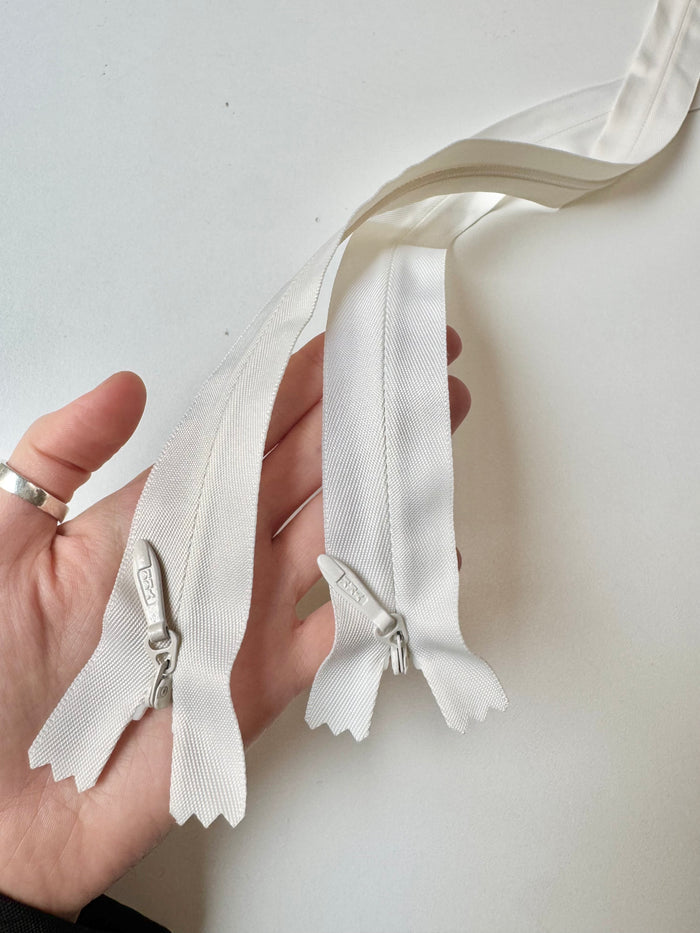 60cm/23.5inch YKK Wide Invisible Zip