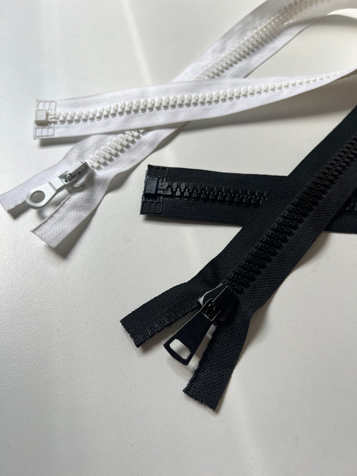 Lampo Open-Ended Large Chunky Plastic Zips 60cm