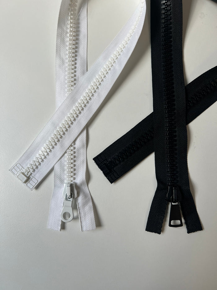 Lampo Open-Ended Large Chunky Plastic Zips 60cm