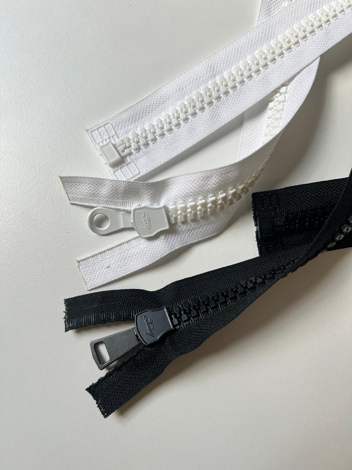 Lampo Open-Ended Large Chunky Plastic Zips 60cm