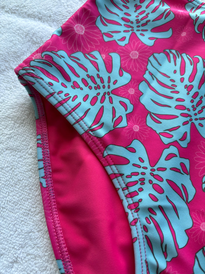 Emily Bikini Set in Bubblegum Pink