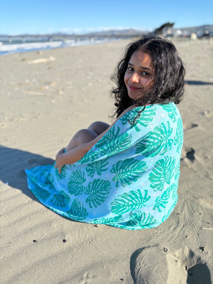 Francesca Sarong in Fiji Blue