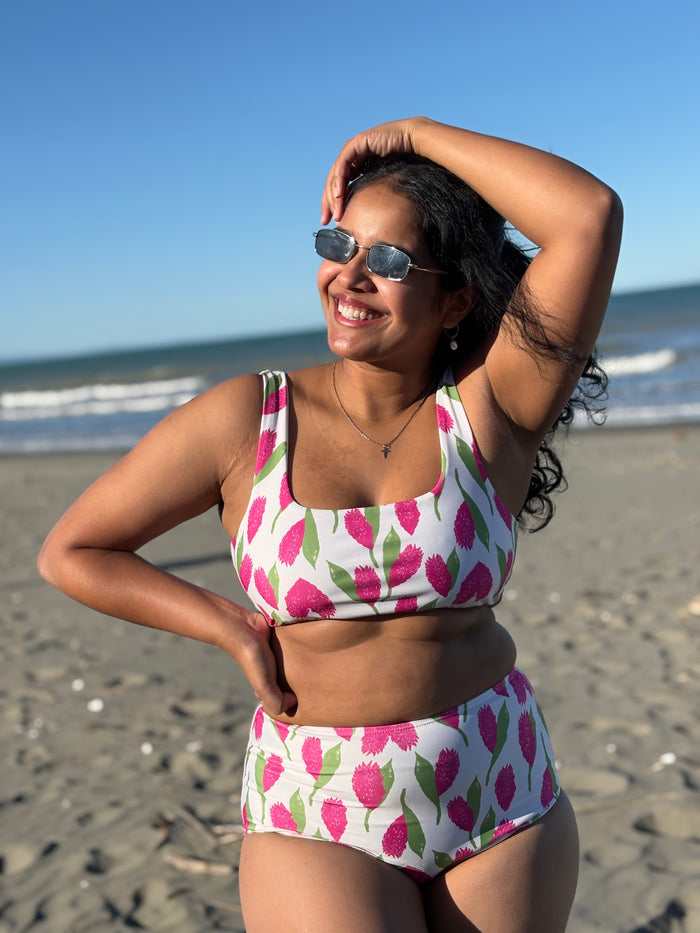 Emily Bikini Set in Pink Ginger