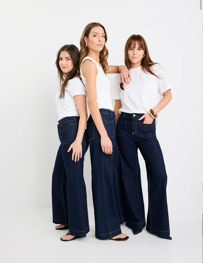 Among The Brave Zoey Jeans Indigo Blue
