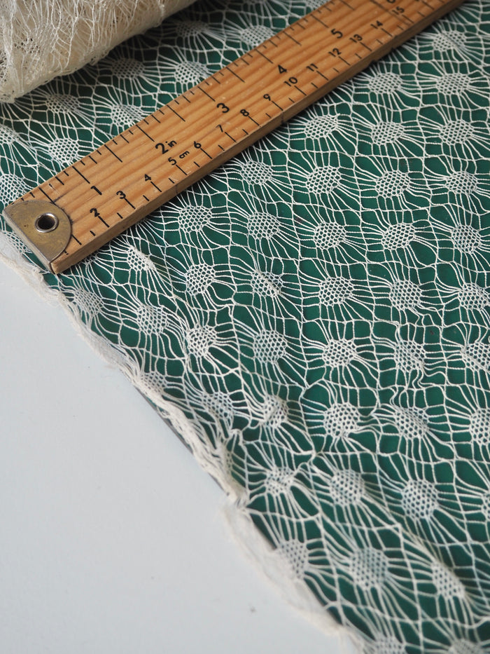 Antique Phoebe Silk Lace