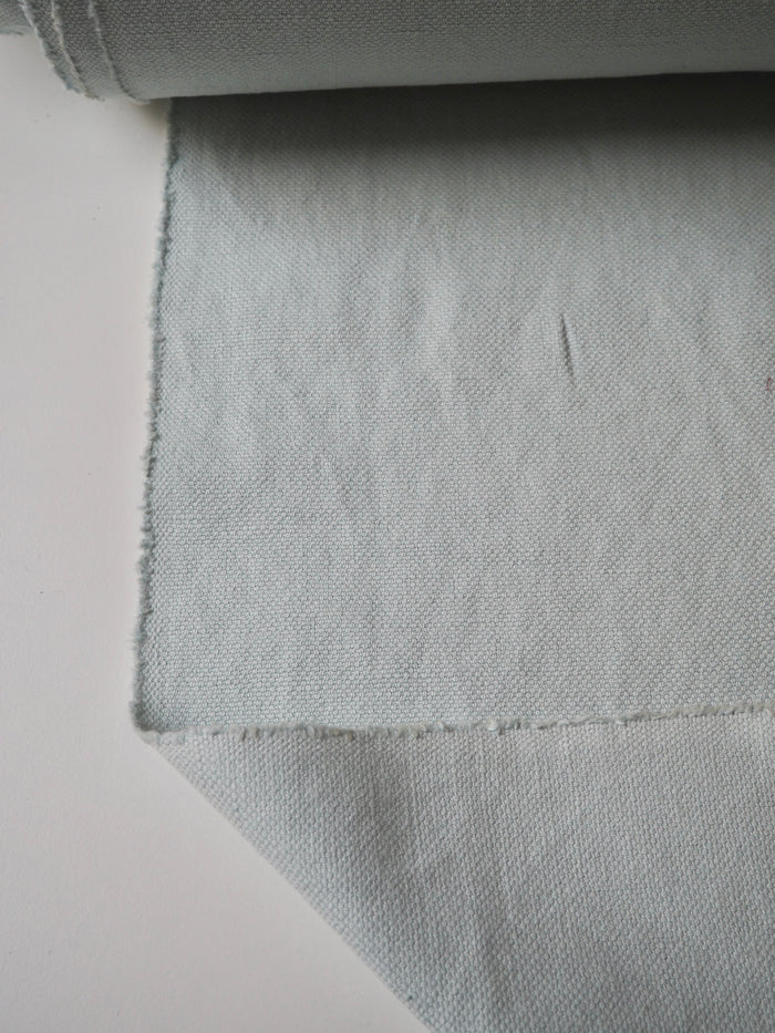Aqua Basketweave Linen/Cotton