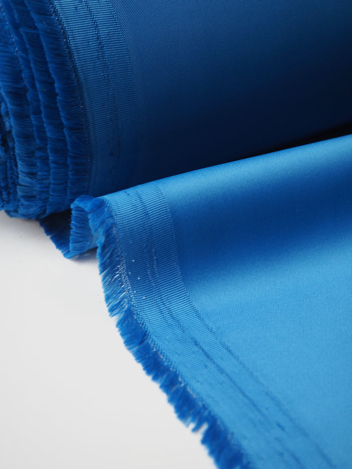 Azure Heavy Viscose Satin