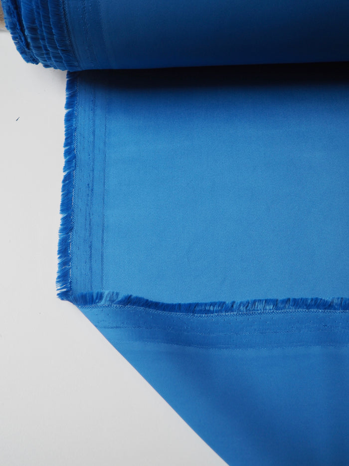 Azure Heavy Viscose Satin