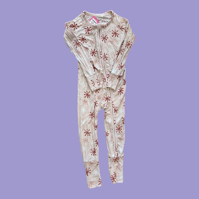 baby blue bamboo romper 18-24m