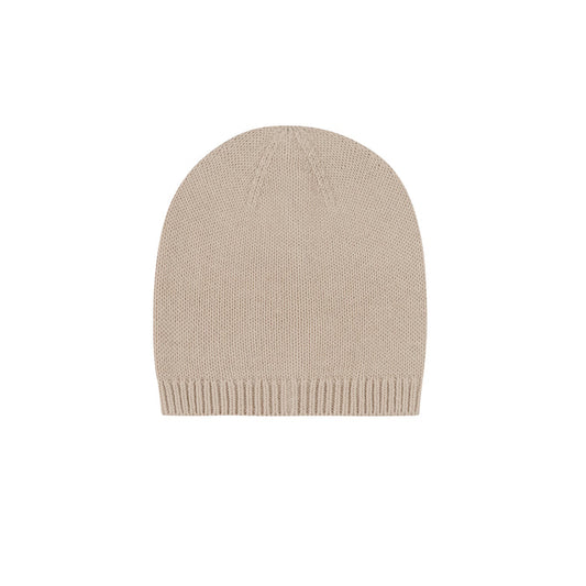 Baby Boy Beanie – Taupe – Fair Isle