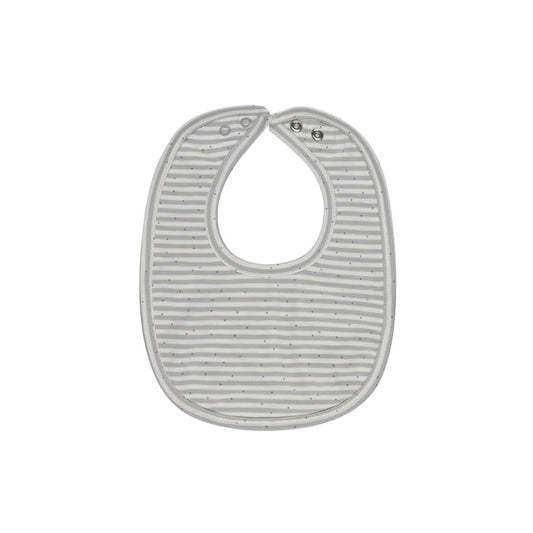Baby Boy Bib - Blue - Nautical Stripe