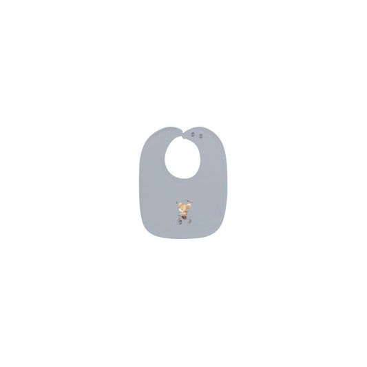 Baby Boy Bib – Blue – Playful Mouse