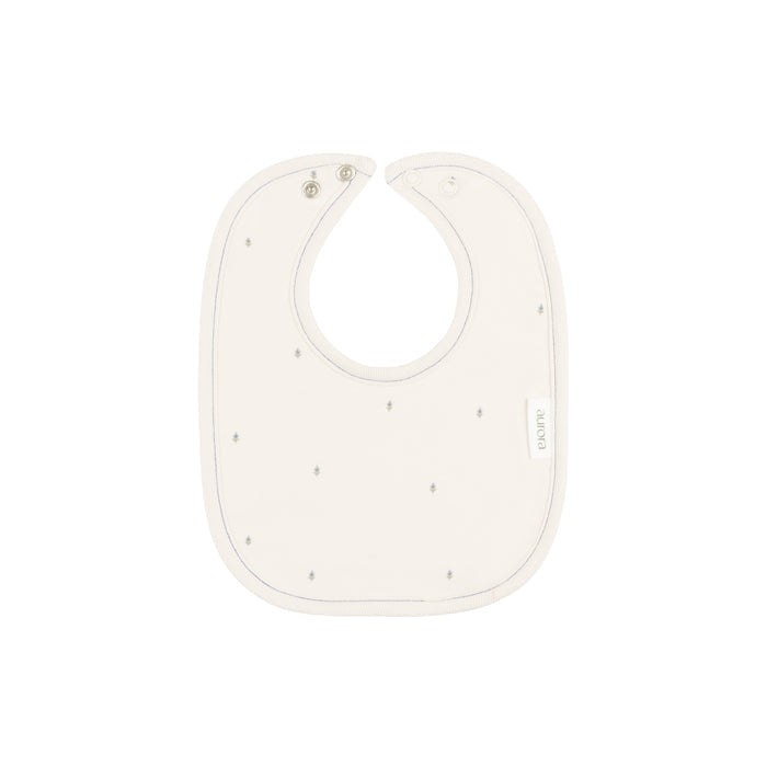 Baby Boy Bib – Ivory Boy – Vintage Floral