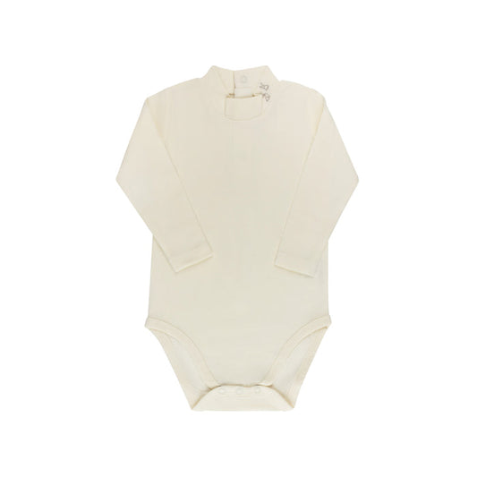 Baby Boy Bodysuit – Taupe – Fair Isle