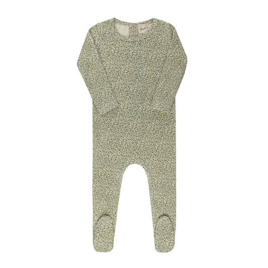 Baby Boy Footie – Ivory boy – Berry
