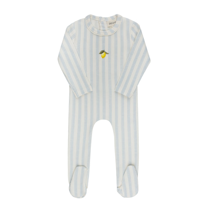 Baby Boy Footie – Lemon