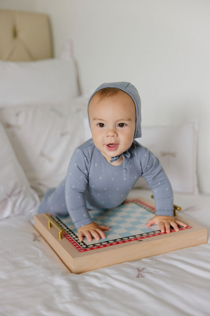 Baby Boy Layette Set – Blue – Diamond