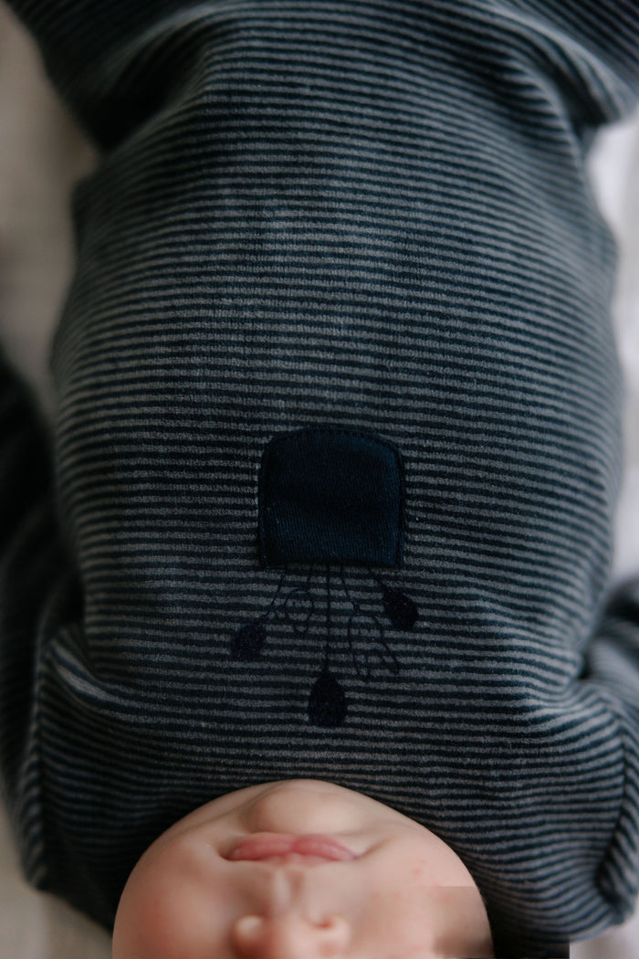 Baby Boy Layette Set – Blue – Stripe