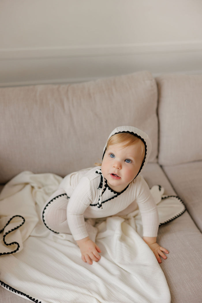 Baby Boy Layette Set – Ivory Boy – Whipstitch