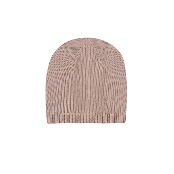 Baby Girl Beanie – Mauve – Fair Isle