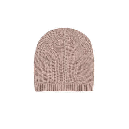 Baby Girl Beanie – Mauve – Fair Isle