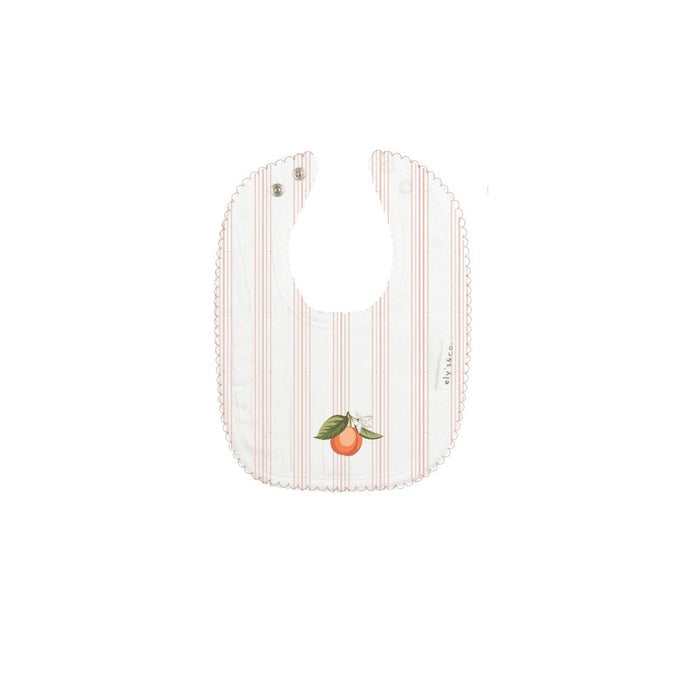 Baby Girl Bib – Peach