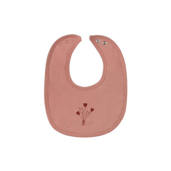Baby Girl Bib – Pink – Stripe