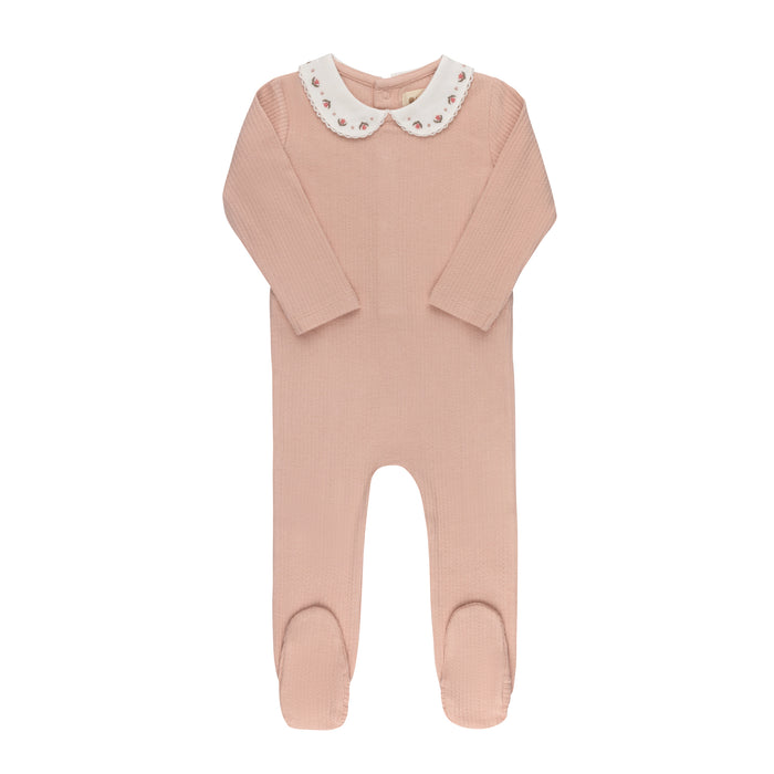 Baby Girl Footie – Pink – Keepsake Collection