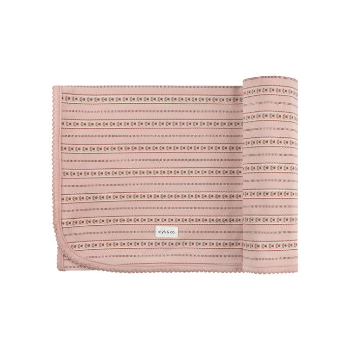 Baby Girl Layette Set - Pink - Linear Tulip