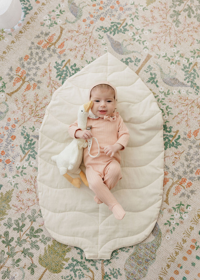Baby Girl Layette Set – Pink – Embroidered Collar